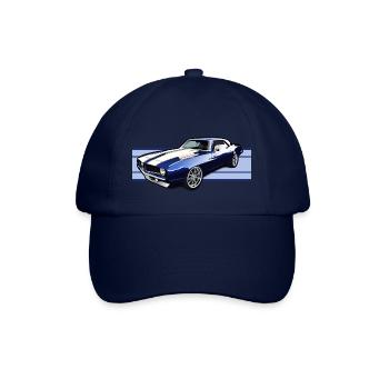 Voiture de sport - Casquette classique - bleu/bleu - Devant