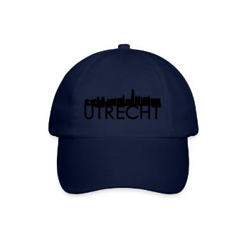 Idée cadeau skyline Utrecht Pays-Bas - Casquette classique - bleu/bleu - Devant