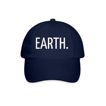 Erde. - Baseballkappe - Blau/Blau - Vorne