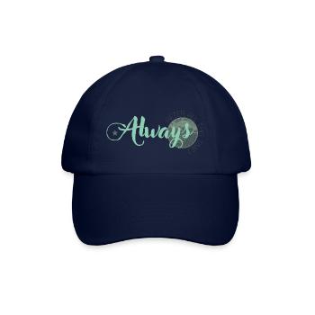 Alwaysafterallthistime - Baseballkappe - Blau/Blau - Vorne