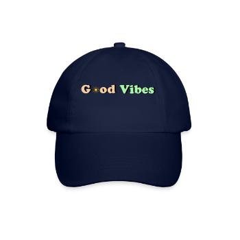 Bonnes vibrations - Casquette classique - bleu/bleu - Devant