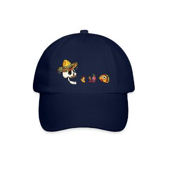 Funny Eating Tacos Cinco De Mayo Boys Kids Woman - Baseball Cap - blue/blue - Front