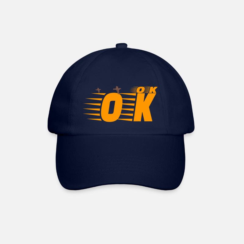 ok ok - Casquette classique - bleu/bleu
