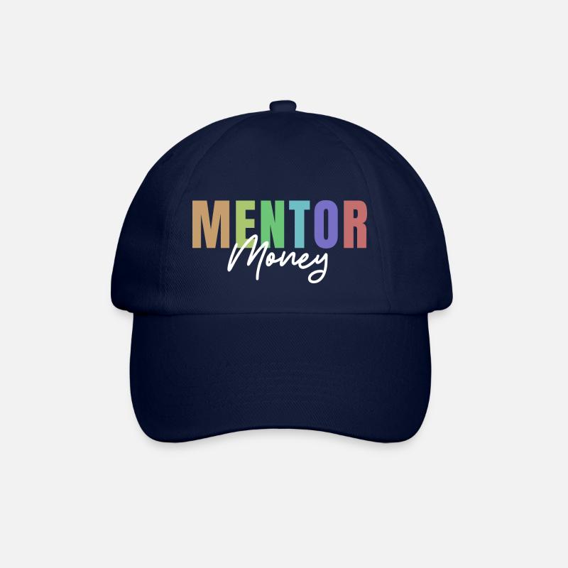 Mentor de parrainage d’argent - Casquette classique - bleu/bleu