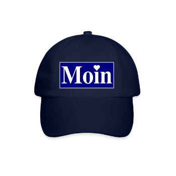 Moin - Baseballkappe - Blau/Blau - Vorne