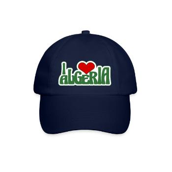 I LOVE ALGERIA - Baseball Cap - blue/blue - Front