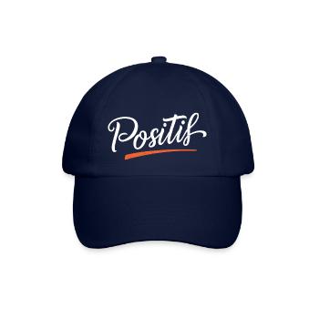 Positif - Casquette classique - bleu/bleu - Devant