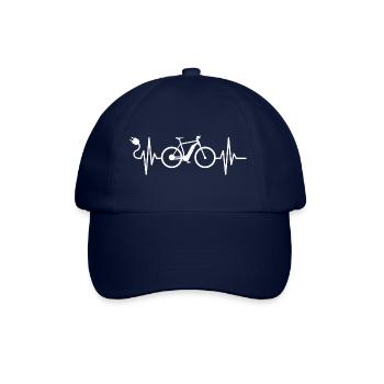 E-Bike Vélo Cycliste E-MTB VTT - Casquette classique - bleu/bleu - Devant