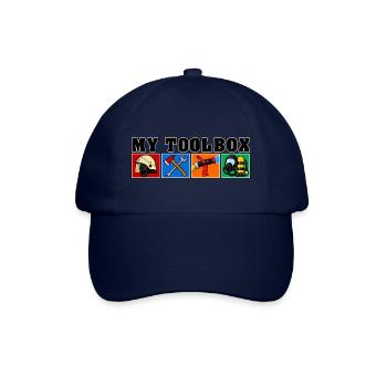 Ma boîte à outils pour les pompiers - Casquette classique - bleu/bleu - Devant