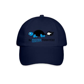 schildkroetefaster_f3 - Baseball Cap - blue/blue - Front