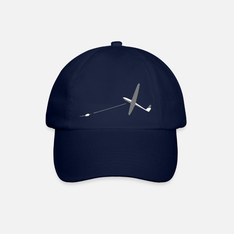 planeur planeur planeur planeur volant pilote de planeur - Casquette classique - bleu/bleu