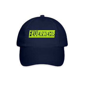 FEUERWEHR mit Rahmen - Freiwillige Feuerwehr FW32 - Baseballkappe - Blau/Blau - Vorne