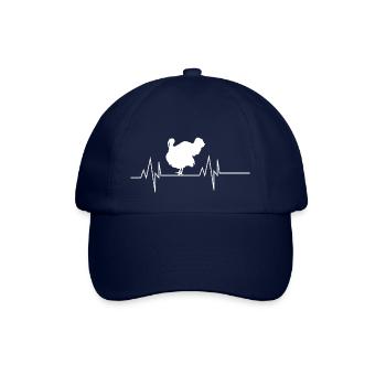 Türkei Herzschlag - Baseballkappe - Blau/Blau - Vorne