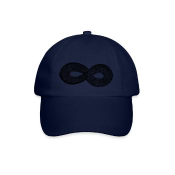 sketch infinity heart design | original by. MMJ49 - Baseball Cap - blue/blue - Front