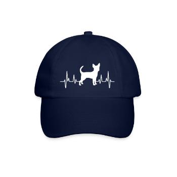 Hund Dog - Baseballkappe - Blau/Blau - Vorne