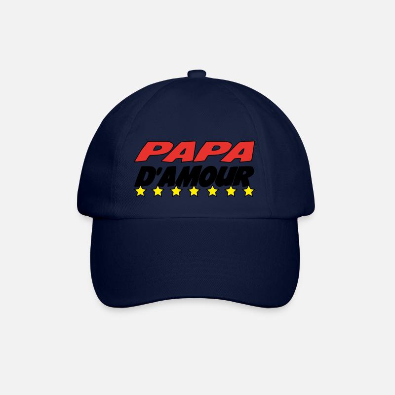LOVE DAD - Baseball Cap - blue/blue