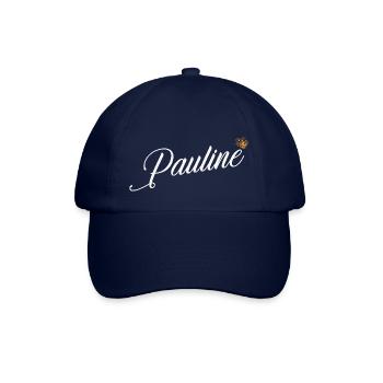 Pauline Nom pour les femmes Enfants Bambins - Pauline - Casquette classique - bleu/bleu - Devant