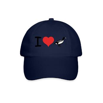 I love Ducks - Pet Design - Baseball Cap - blue/blue - Front