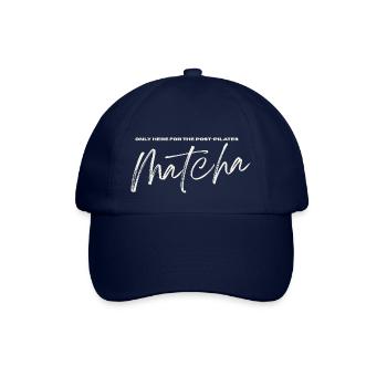 Post Pilates Matcha - Baseballkappe - Blau/Blau - Vorne