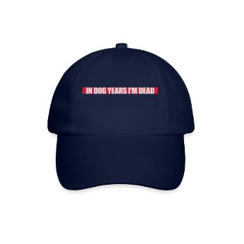 in dog years Dead - Baseball Cap - blue/blue - Front
