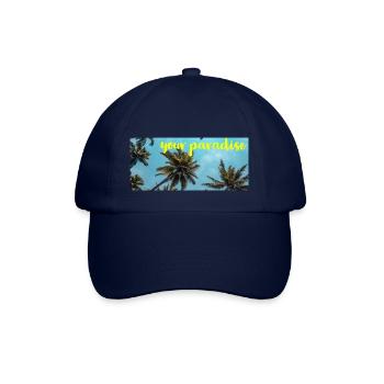 Your Paradise Mode Geschenkidee - Baseballkappe - Blau/Blau - Vorne