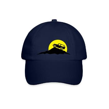 Reise - Berge Jeep - Baseballkappe - Blau/Blau - Vorne