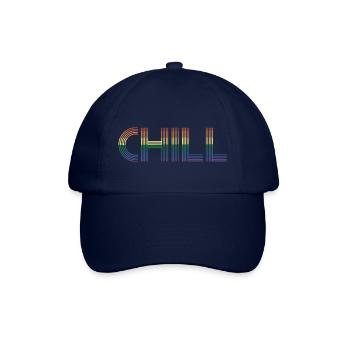 Chill - gay flag - lgbt chill - Baseball Cap - blue/blue - Front