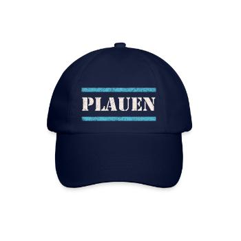 Plauen Vintage - Baseballkappe - Blau/Blau - Vorne