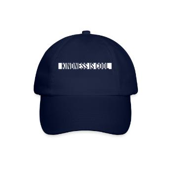 Kindness Is Cool Kindness Kindness Saying - Baseball Cap - blue/blue - Front