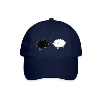 Schafe - Baseballkappe - Blau/Blau - Vorne
