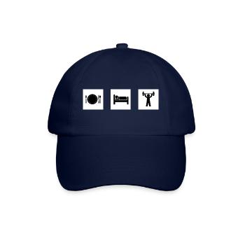Silhouette de vie quotidienne - Casquette classique - bleu/bleu - Devant