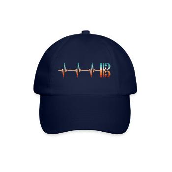 Clé d’alto Battement de cœur Alto Alto - Casquette classique - bleu/bleu - Devant