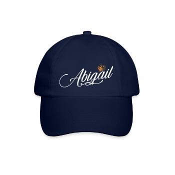 Abigail Custom Name for Women Kids Toddlers - - Baseball Cap - blue/blue - Front