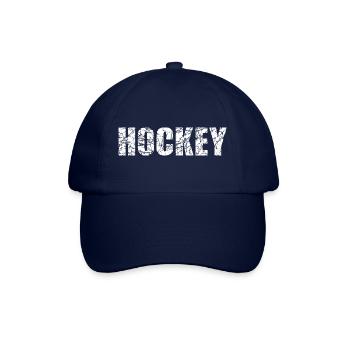 Hockey Eishockey - Baseball Cap - blue/blue - Front