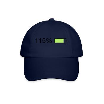 Fullenergy 115% Ladebalken - Baseballkappe - Blau/Blau - Vorne
