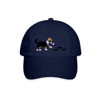 Search-and-rescue dog - Baseball Cap - blue/blue - Front