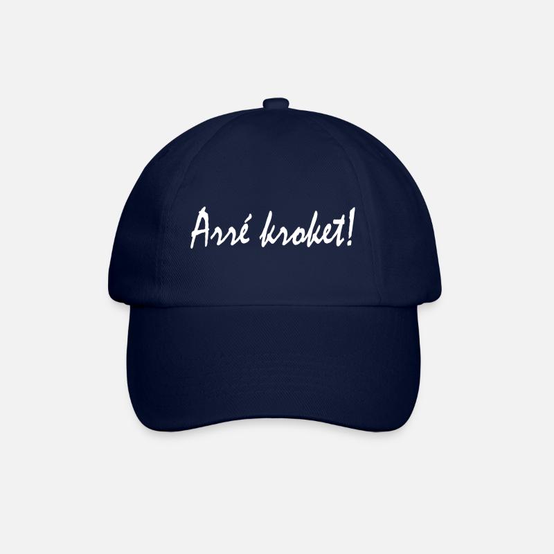 arre croquette - Baseball Cap - blue/blue