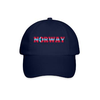 Norway Norwegen - Baseballkappe - Blau/Blau - Vorne