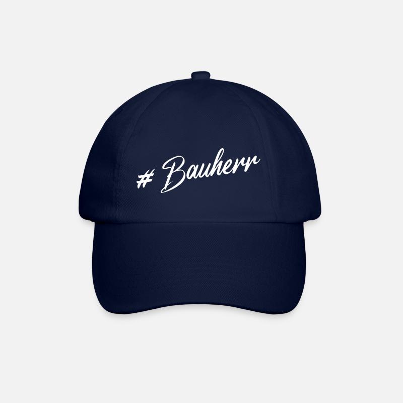 Bauherr - Baseballkappe - Blau/Blau