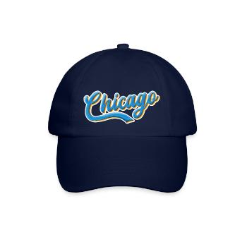 Design cool de Chicago - Casquette classique - bleu/bleu - Devant