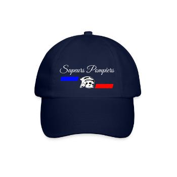 Sapeurs Pompiers De France Drapeau Français - Casquette classique - bleu/bleu - Devant