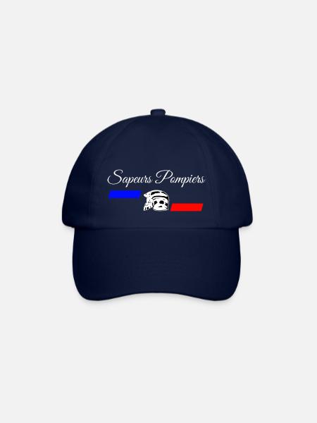 Sapeurs Pompiers De France Drapeau Français - Casquette classique - bleu/bleu