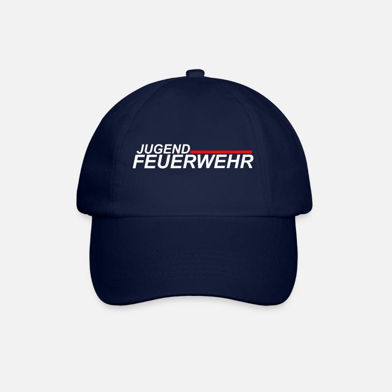 FEUERWEHR Modern - Jugend Feuerwehr FW11 - Baseballkappe - Blau/Blau