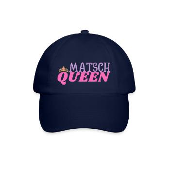 Muddy run shirt mud Matsch Laufshirt Queen Team - Baseballkappe - Blau/Blau - Vorne