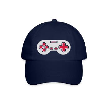 Conception Retro Gamer Controller - Casquette classique - bleu/bleu - Devant