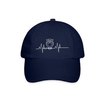 Eulenherzschlag - Baseballkappe - Blau/Blau - Vorne
