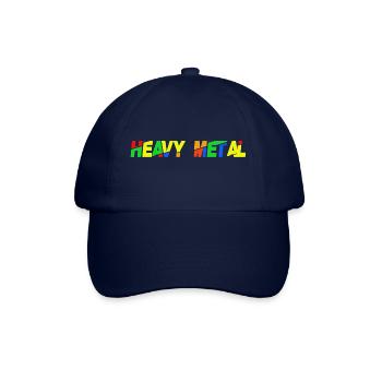 Heavy Metal - Baseballkappe - Blau/Blau - Vorne