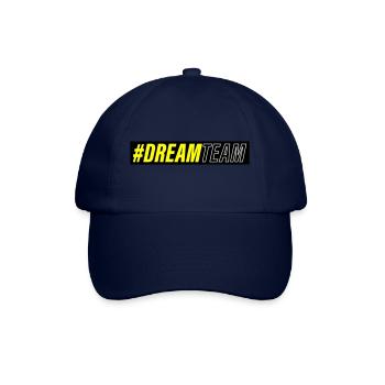 dream team - Baseballkappe - Blau/Blau - Vorne