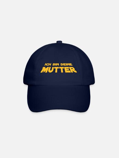 Ich bin deine Mutter - Baseballkappe - Blau/Blau