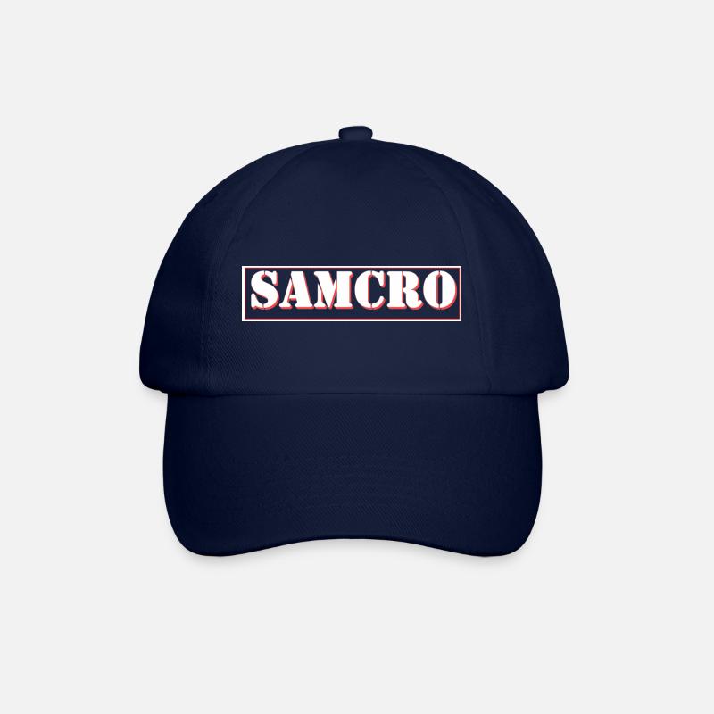 samcro - Baseballkappe - Blau/Blau